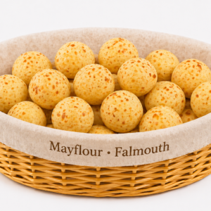 Bolinha de queijo 50 unidades