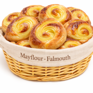 Pão doce c/ crème e coco | Pão doce c/ crème e coco