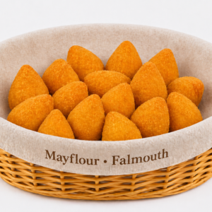 Risole presunto e queijo 50 unidades